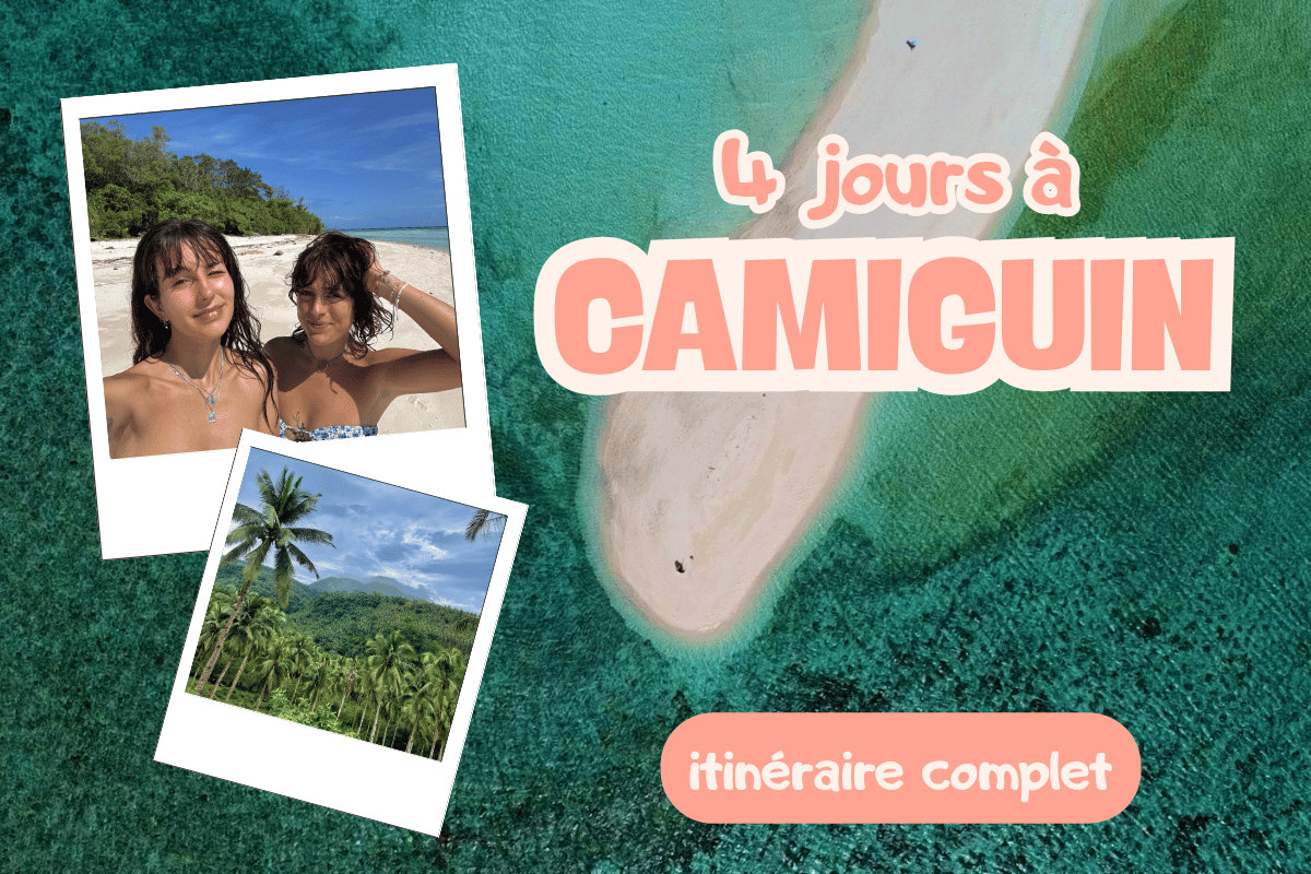 Couverture - itinéraire 4 jours Camiguin - Philippines