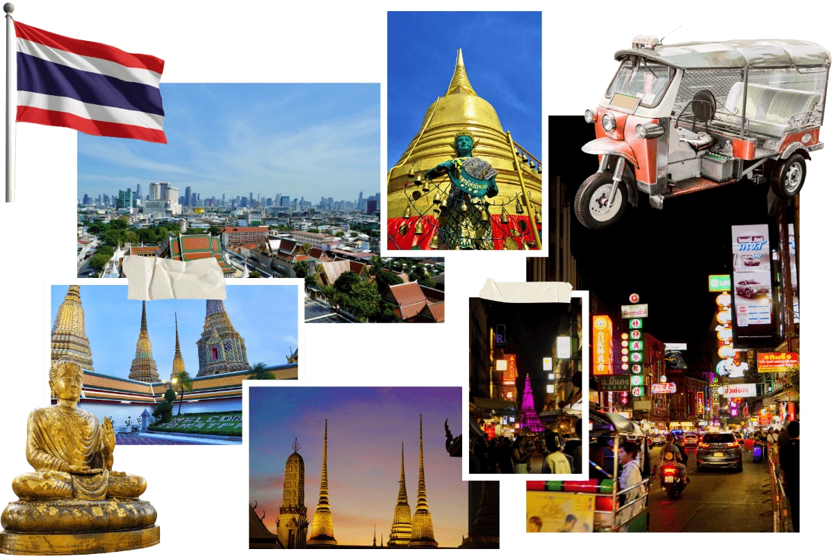 Etape 1 - Itinéraire Thailande 4 semaines - Bangkok